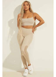 Débardeur beige GUESS femme