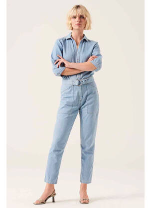 Combi-pantalon bleu GARCIA pour femme