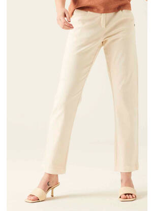 Jeans coupe slim beige GARCIA femme