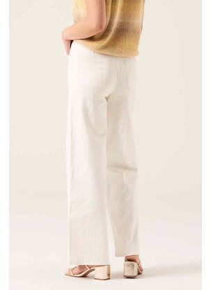 Jeans coupe droite beige GARCIA femme