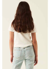 T-shirt blanc GARCIA pour fille seconde vue