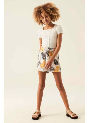 Short blanc GARCIA fille