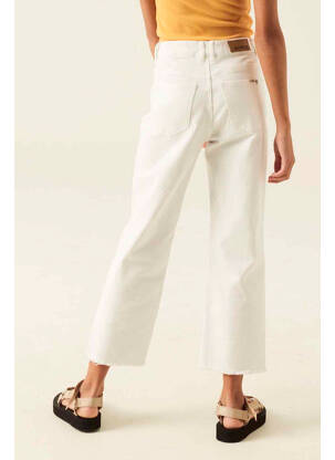 Jeans coupe droite blanc GARCIA fille