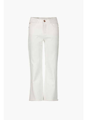 Jeans coupe droite blanc GARCIA fille