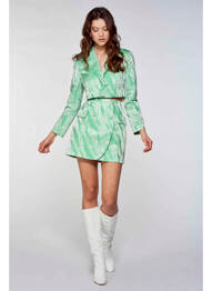 Jupe courte vert OGL femme
