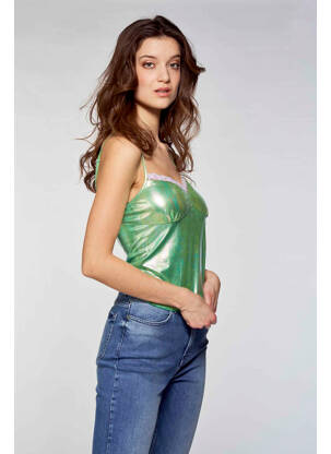 Top vert OGL femme