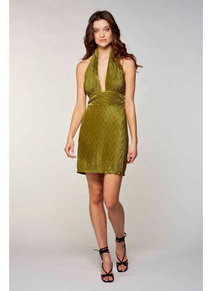 Robe courte vert OGL femme