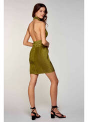 Robe courte vert OGL pour femme seconde vue
