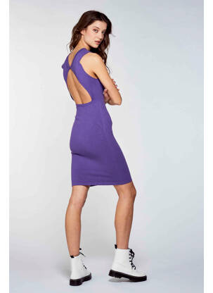 Robe courte violet OGL femme