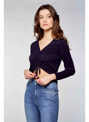 Pull bleu OGL pour femme seconde vue