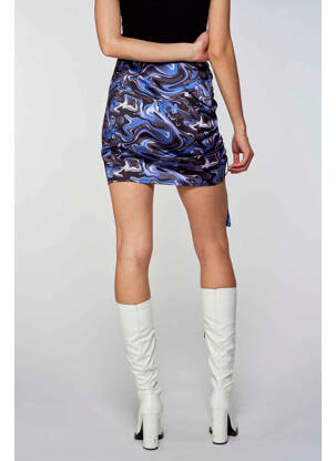 Jupe courte bleu OGL femme