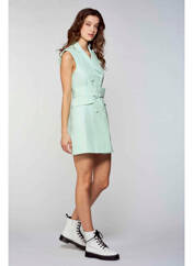 Robe courte vert OGL pour femme seconde vue