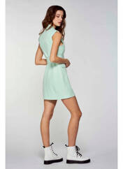 Robe courte vert OGL pour femme seconde vue