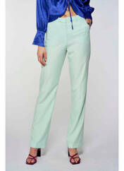 Pantalon droit bleu OGL pour femme seconde vue