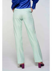 Pantalon droit bleu OGL pour femme seconde vue