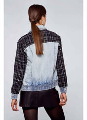 Veste casual bleu OGL pour femme seconde vue