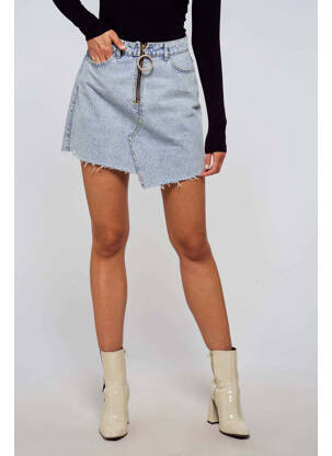 Jupe courte bleu OGL femme