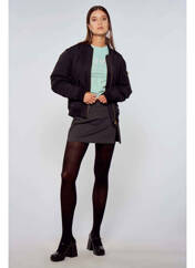 Jupe courte gris OGL pour femme seconde vue