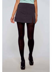 Jupe courte gris OGL pour femme seconde vue