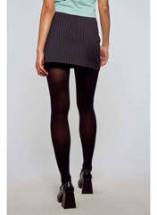 Jupe courte gris OGL pour femme seconde vue