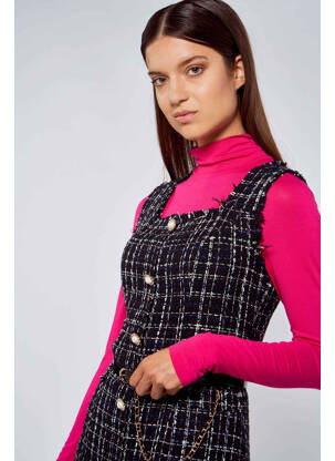 Robe courte bleu OGL femme