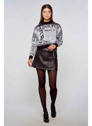 Pull blanc OGL femme