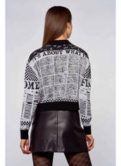 Pull blanc OGL pour femme seconde vue