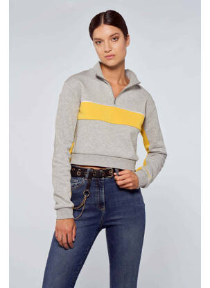 Sweat-shirt gris OGL femme