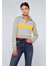 Sweat-shirt gris OGL femme