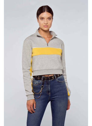 Sweat-shirt gris OGL femme