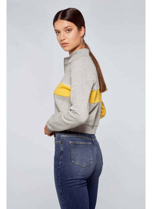 Sweat-shirt gris OGL femme
