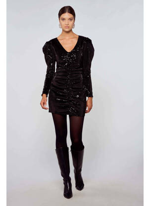 Robe courte noir OGL femme