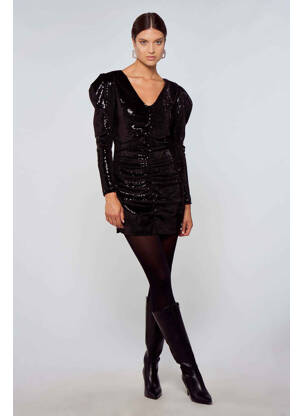 Robe courte noir OGL femme