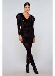 Robe courte noir OGL pour femme seconde vue