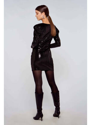 Robe courte noir OGL femme