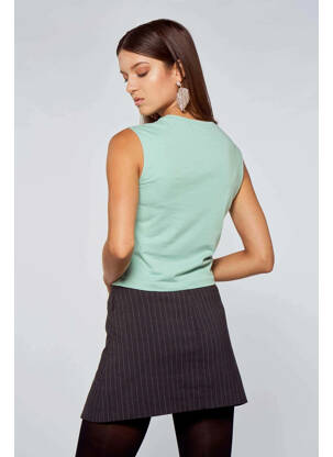 Top bleu OGL femme