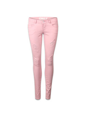 Jeans skinny rose ONLY femme