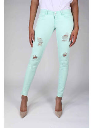 Jeans skinny vert ONLY femme
