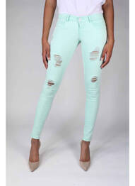 Jeans skinny vert ONLY femme