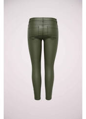 Pantalon slim vert ONLY pour femme seconde vue