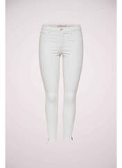 Pantalon slim blanc ONLY pour femme seconde vue