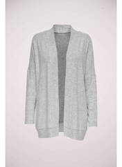 Gilet manches longues gris ONLY pour femme seconde vue