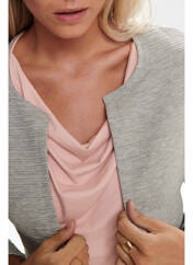 Gilet manches longues gris ONLY pour femme seconde vue