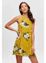 Robe courte jaune ONLY pour femme seconde vue