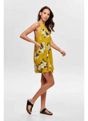 Robe courte jaune ONLY pour femme seconde vue