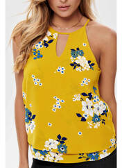 Débardeur jaune ONLY pour femme seconde vue