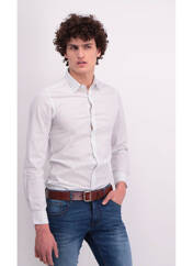 Chemise manches longues blanc ONLY&SONS pour homme seconde vue