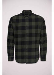 Chemise manches longues vert ONLY&SONS pour homme seconde vue