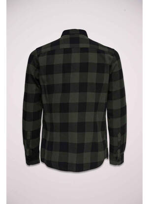 Chemise manches longues vert ONLY&SONS homme