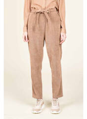 Pantalon chino marron MOLLY BRACKEN pour femme seconde vue